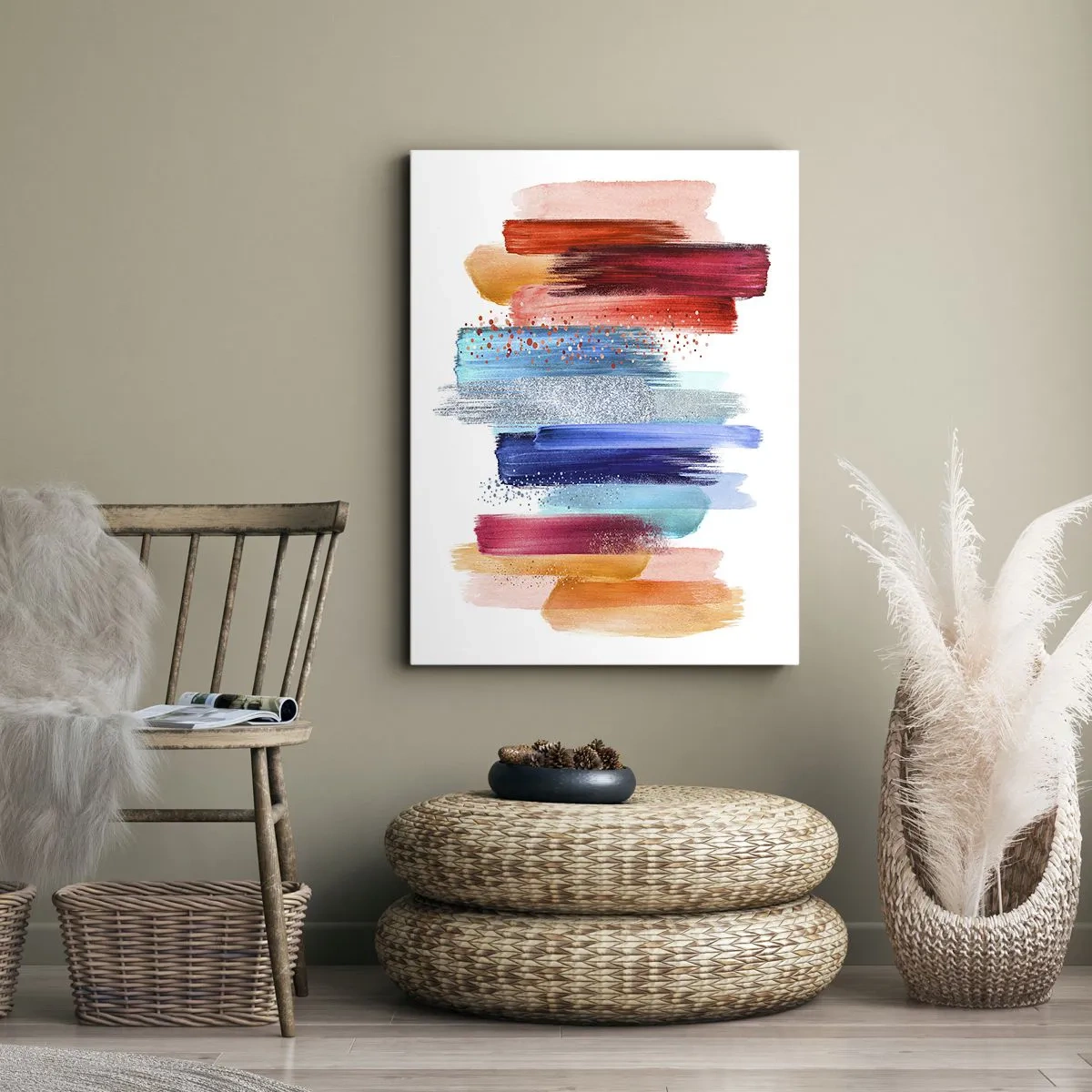 Canvas picture - Up and Down - 45x80 cm