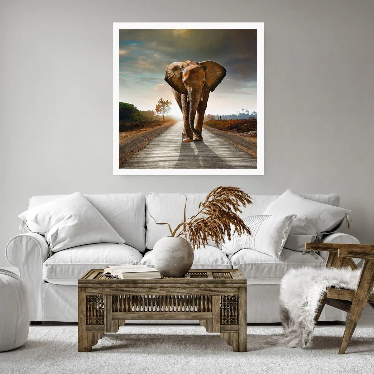 Poster - Not in a China Shop - 40x40 cm