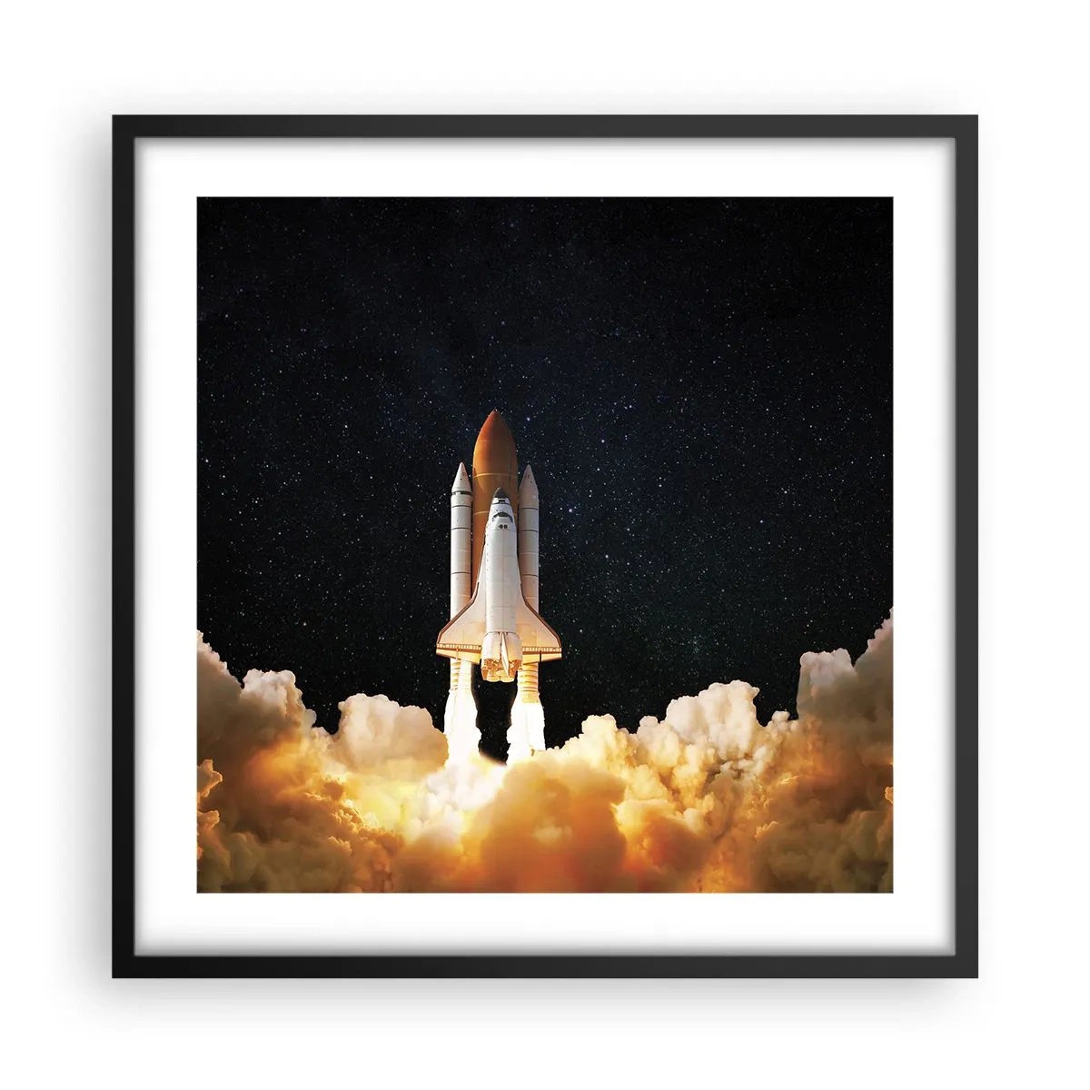 Poster in black frame - As Astra! - 50x50 cm