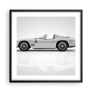 Poster in black frame - Promise of Fun - 50x50 cm