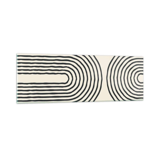 Glass picture - In One Moment… - 90x30 cm