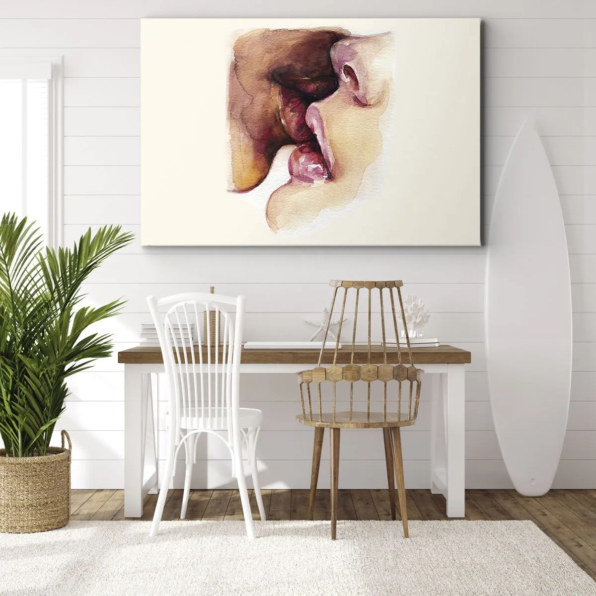 Canvas picture - Like Night and Day, Earth and Heaven - 100x70 cm