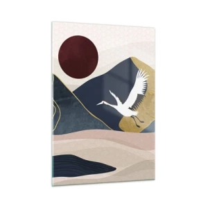 Glass picture - Another Day Has Flown By - 50x70 cm