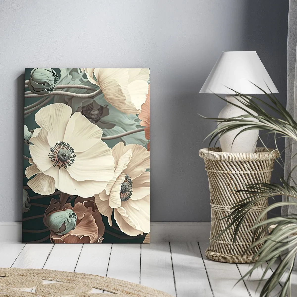 Canvas picture - Whisper of the Poppies - 50x70 cm