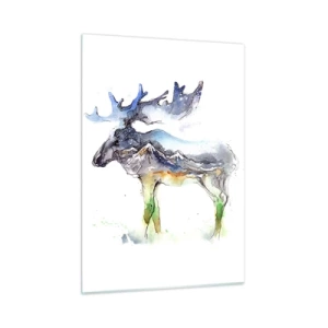 Glass picture - Hero of a Winter's Tale - 50x70 cm