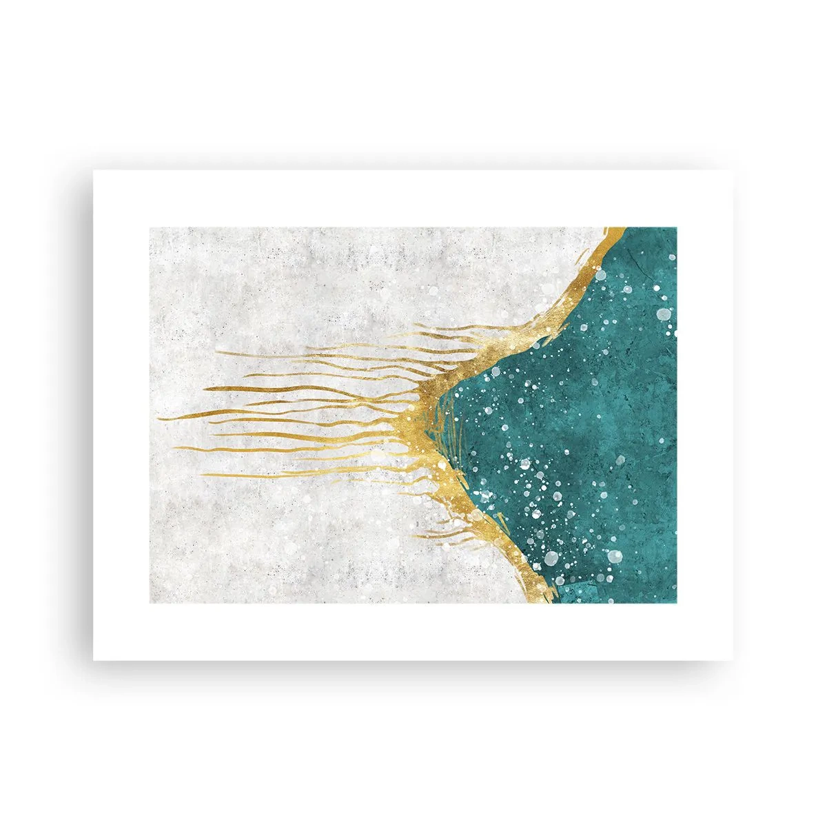 Poster - Golden Tide - 40x30 cm
