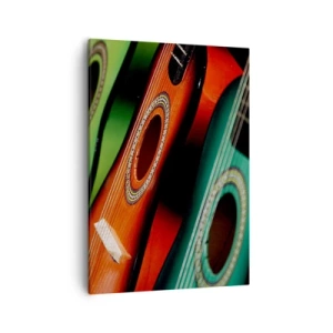 Canvas picture - Guitar Has Many Shades - 50x70 cm