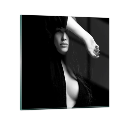 Glass picture - School of Seduction - 30x30 cm