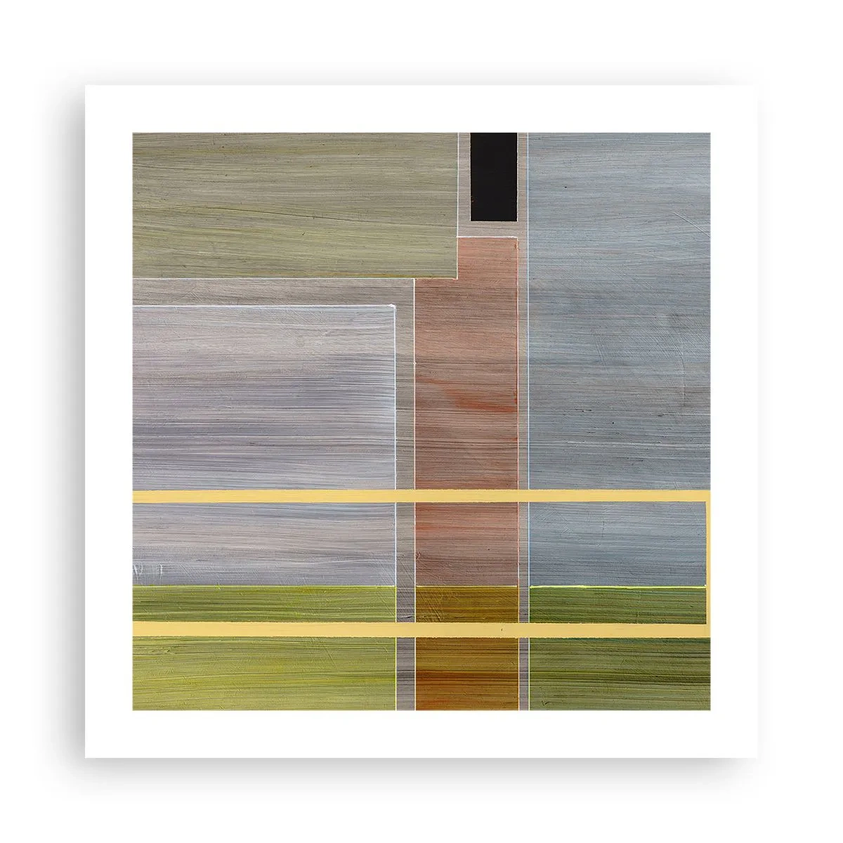 Poster - Straight and Calm - 50x50 cm