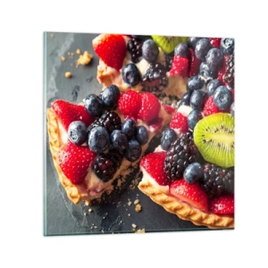 Glass picture - Dolce Vita! - 50x50 cm