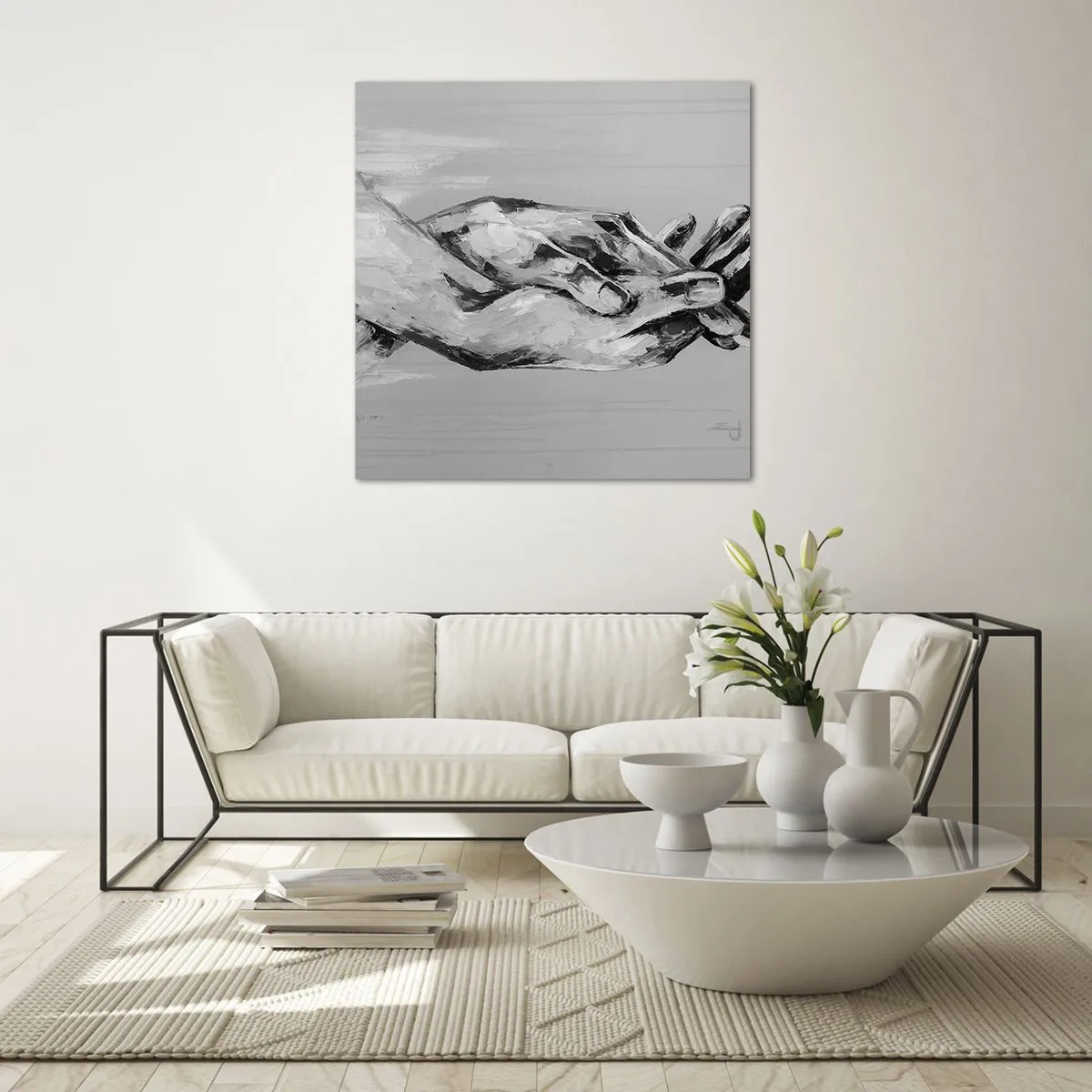 Glass picture - The Beginning… - 30x30 cm