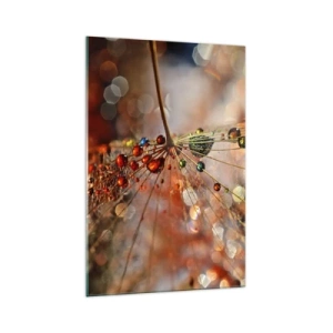 Glass picture - Strung on a Spider's Web - 70x100 cm