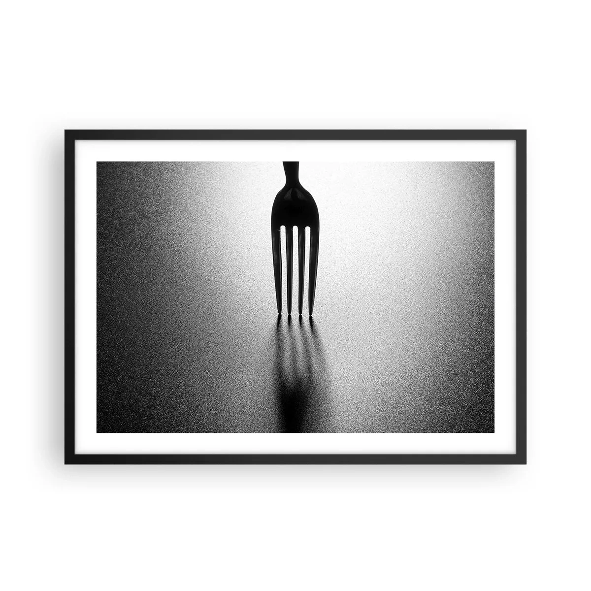 Poster in black frame - Light and Shade - 70x50 cm