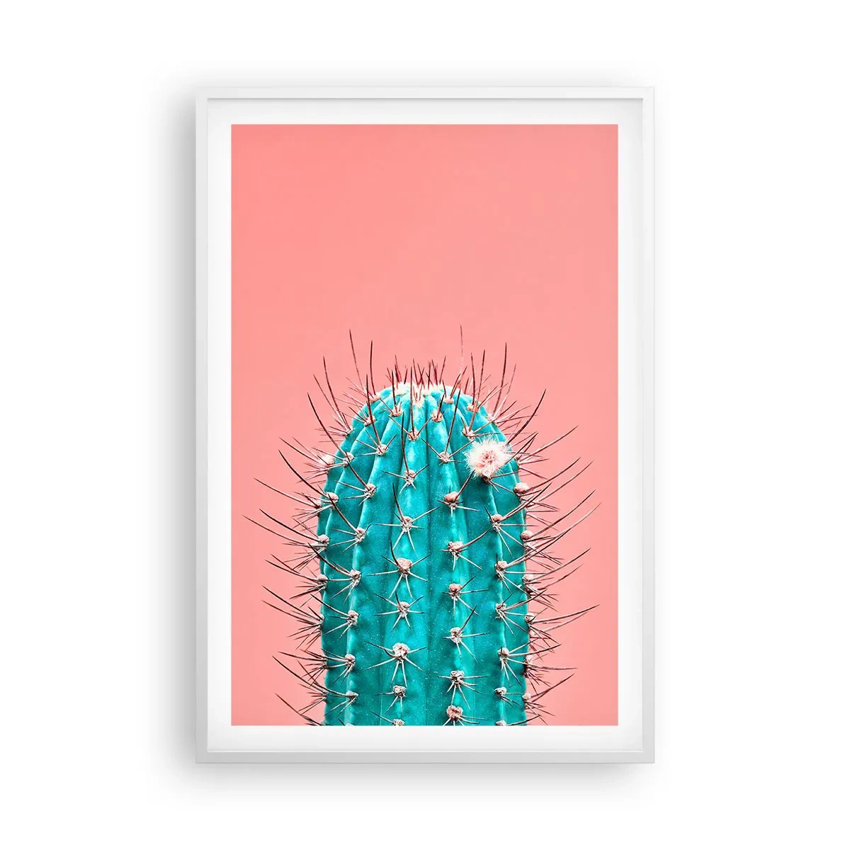 Poster in white frmae - Just Look - 61x91 cm