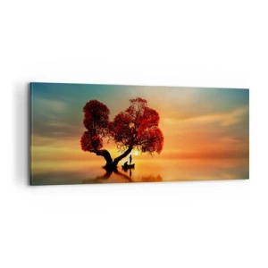Canvas picture - Far Away and Lost to the World - 100x40 cm