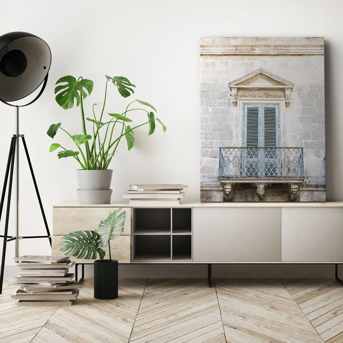 Canvas picture - Exceptional Charm of Italy - 65x120 cm