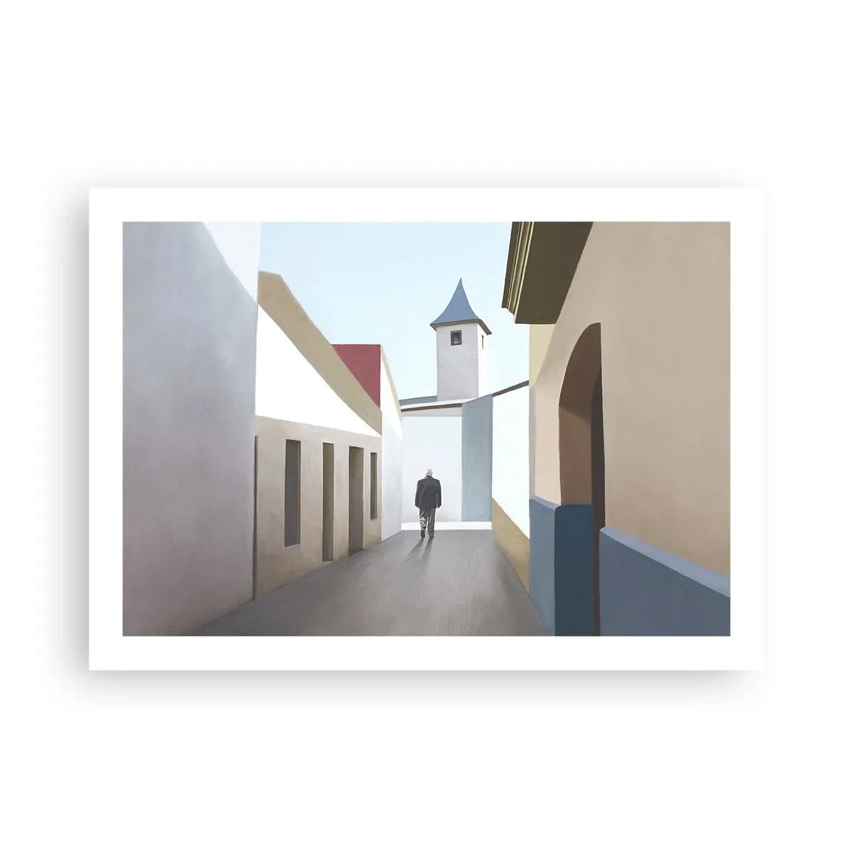 Poster - Sunny Walk - 70x50 cm