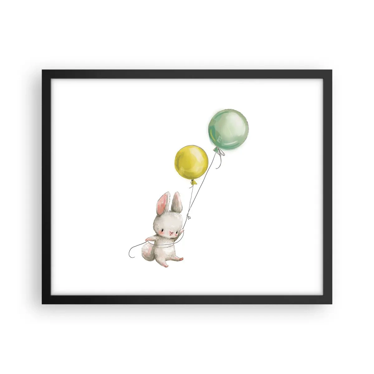 Poster in black frame - I Will Fly Too! - 50x40 cm