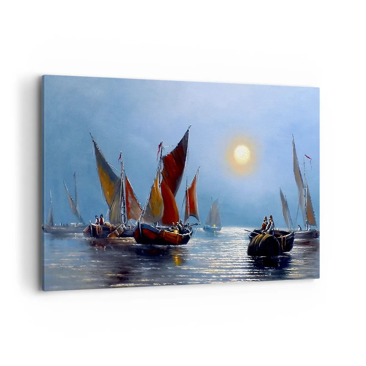 Canvas picture - Night Hunt - 120x80 cm