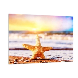 Glass picture - Sea Kiss - 120x80 cm