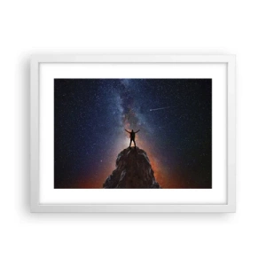 Poster in white frmae - Power Is with Me! - 40x30 cm