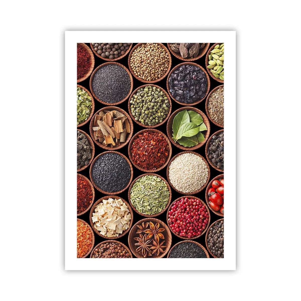 Poster - All Flavours of the World - 50x70 cm