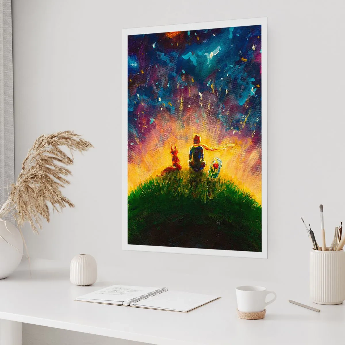 Poster - Love and Friendship - Whole World - 30x40 cm