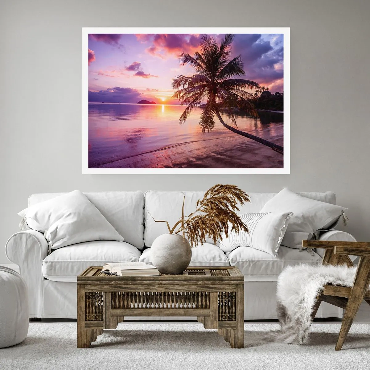Poster - Bliss up to the Horizon - 100x70 cm
