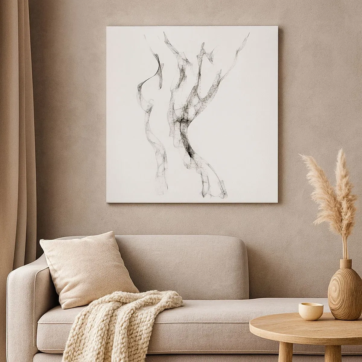 Canvas picture - Beautiful and Strong - 30x30 cm