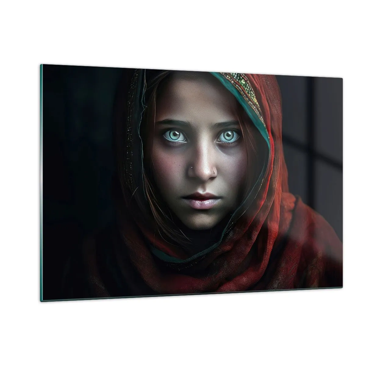 Glass picture - Eastern Princess - 120x80 cm