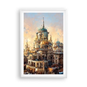 Poster in white frmae - City of Cities - 61x91 cm