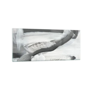 Glass picture - With a Decisive Move - 120x50 cm