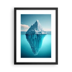 Poster in black frame - Ice Queen - 30x40 cm