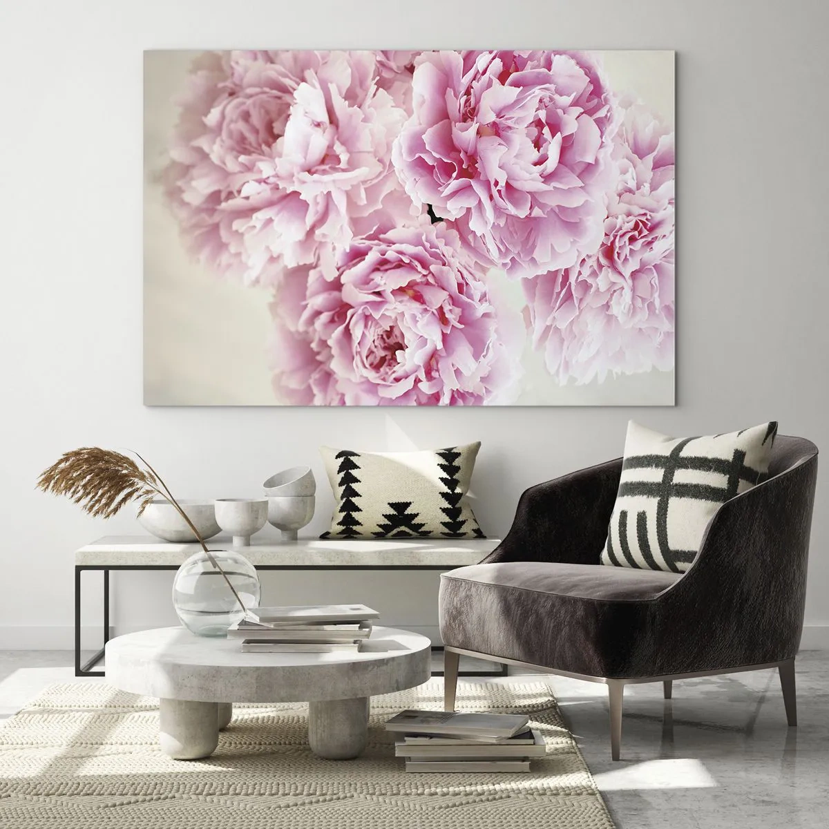 Glass picture - In Pink Splendour - 120x80 cm