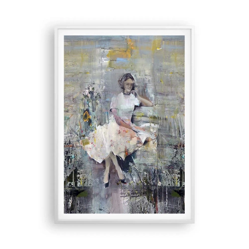 Poster in white frmae - Classical and Modern - 70x100 cm