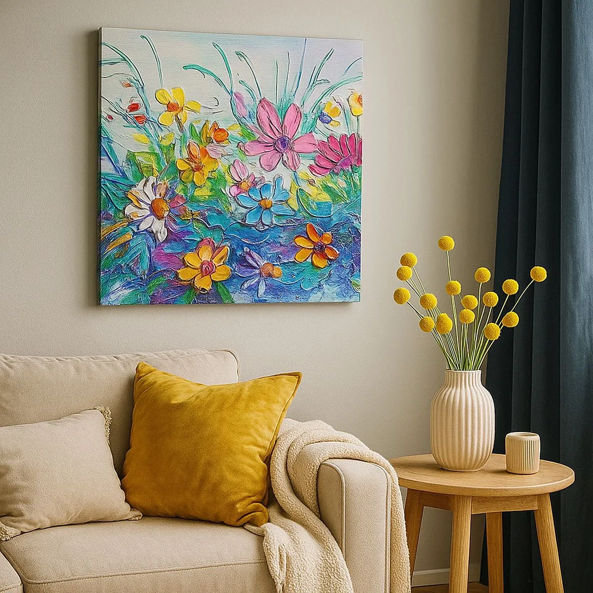 Canvas picture - Not So Still Nature - 30x30 cm