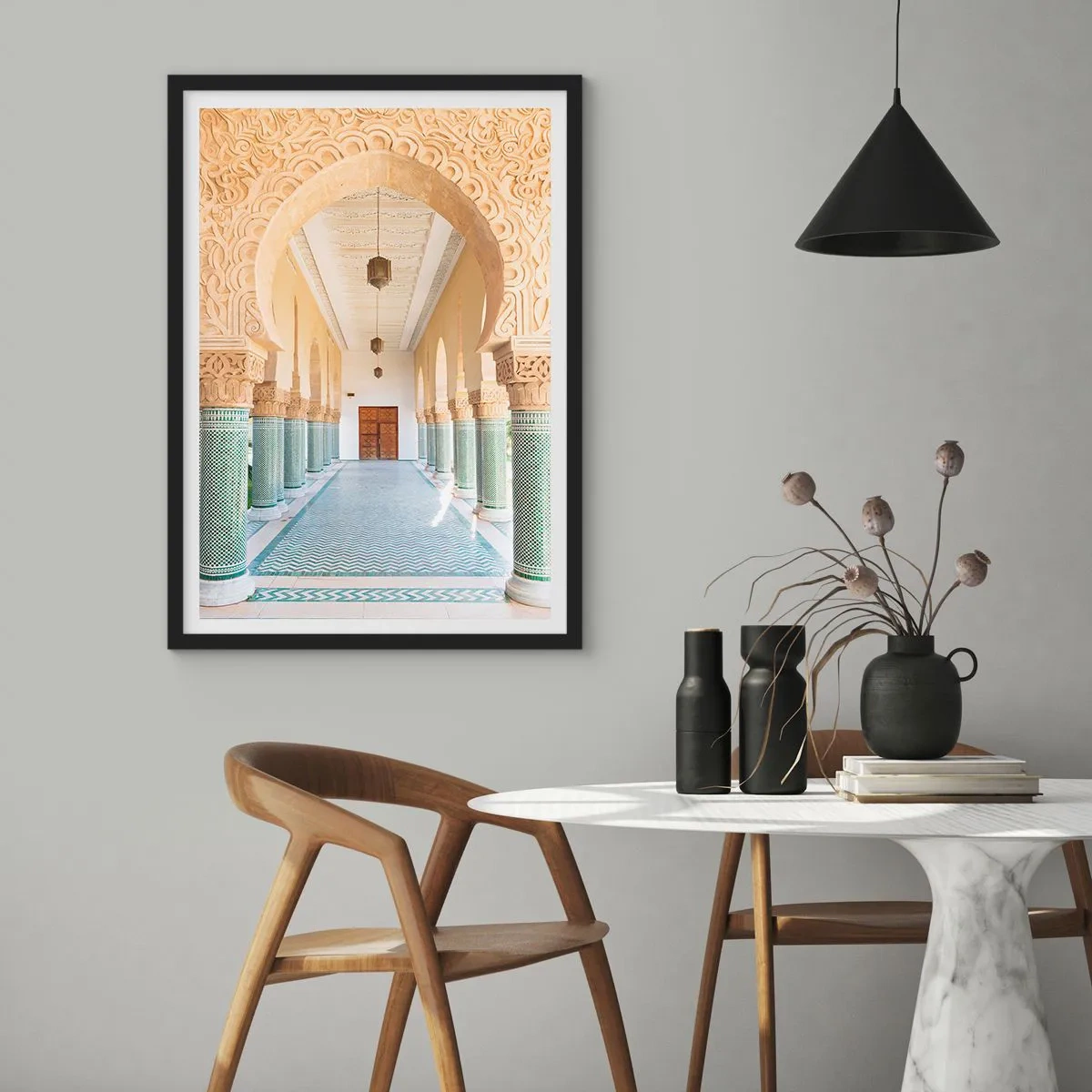 Poster in black frame - From Scheherazade's Tale - 70x100 cm