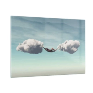 Glass picture - Blissful Moment - 100x70 cm