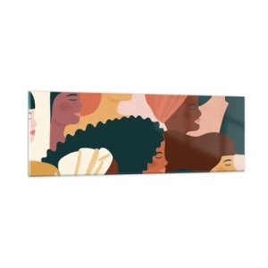 Glass picture - Pure Womanhood - 90x30 cm