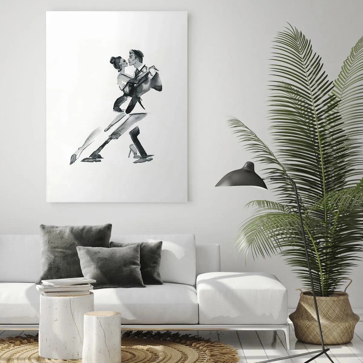 Glass picture - In One Rhythm - 50x70 cm