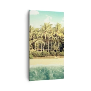 Canvas picture - How about Here? - 55x100 cm