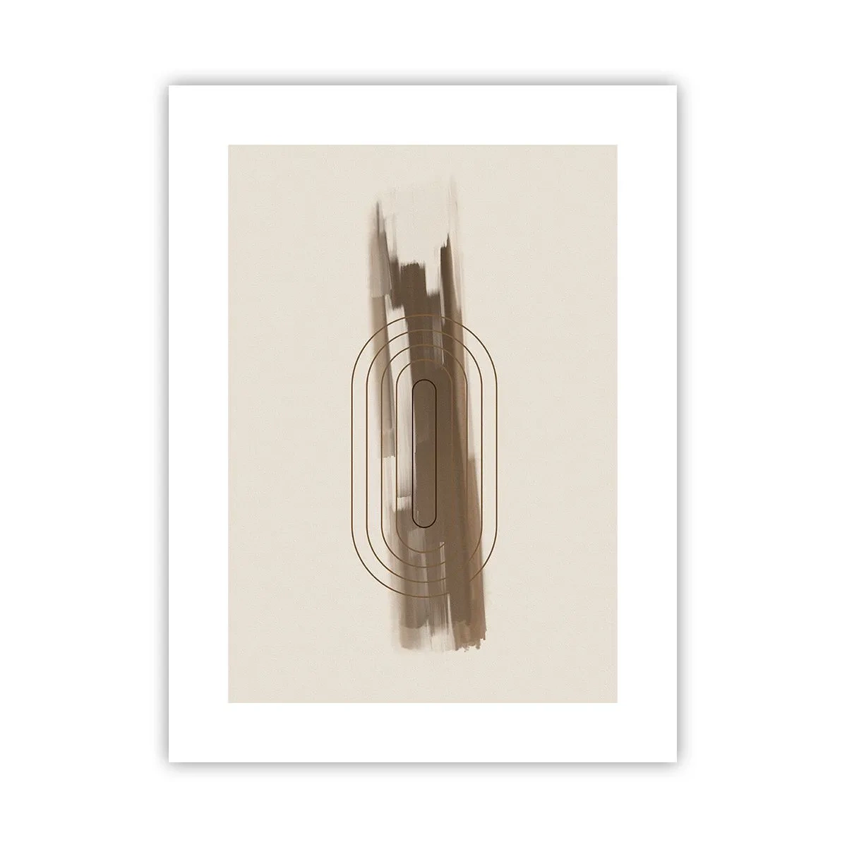 Poster - Blast of Grey - 30x40 cm