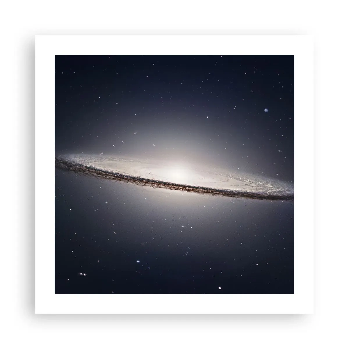 Poster - A Long Time Ago in a Distant Galaxy - 50x50 cm