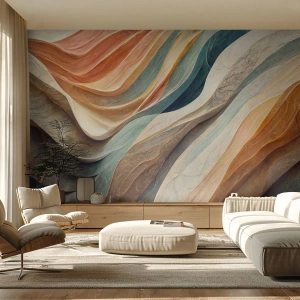 Photo Wallpaper Premium Canvas - Moment Before Change - Texture, Pattern, Bright - 500x350 cm