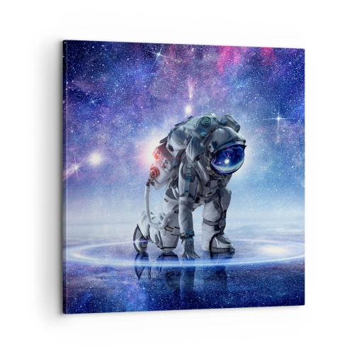 Canvas picture - Starry Night above Me - 60x60 cm