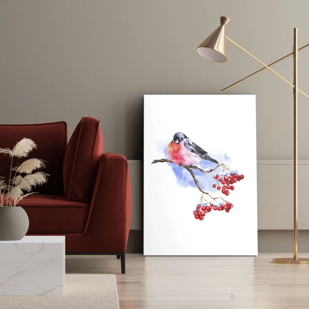 Canvas picture - Winter in Colour - 50x70 cm