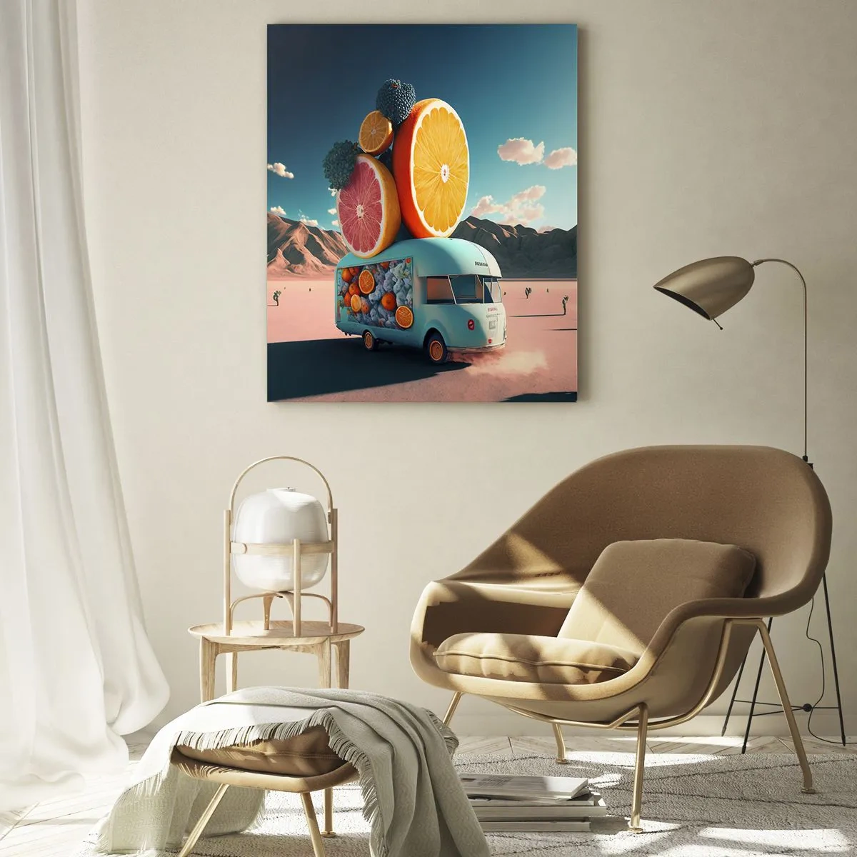 Glass picture - Taste of Holidays - 80x120 cm