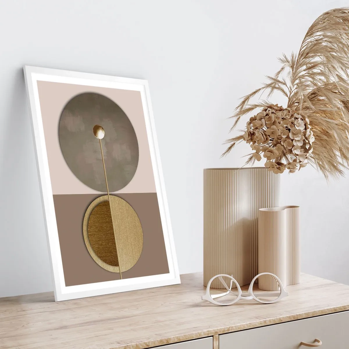 Poster in white frmae - Perfect Balance - 61x91 cm