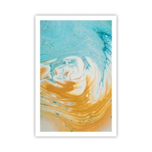 Poster - Pastel Swirl - 61x91 cm