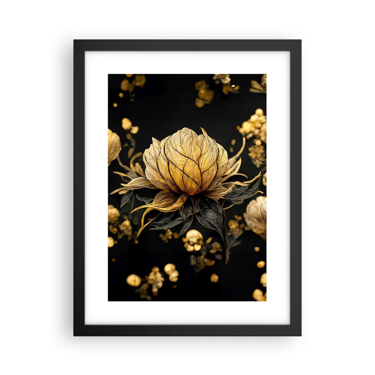 Poster in black frame - Subtle Fragility - 30x40 cm